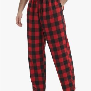Red and Black Buffalo Plaid Lounge Pants
